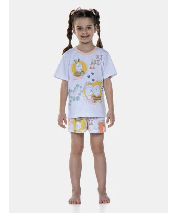 Pijama Manga Curta e Short
