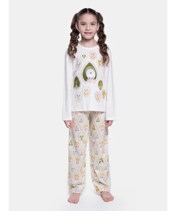 Pijama manga longa e calça