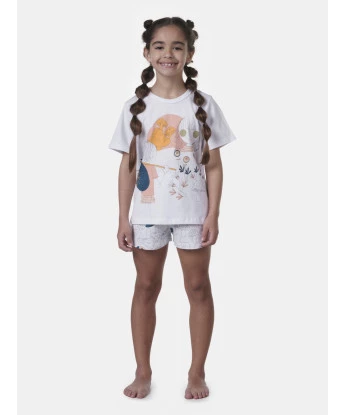 Pijama manga curta e short