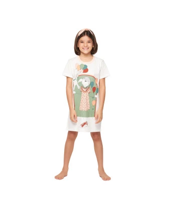 Camisão manga curta                  