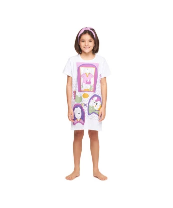 Camisão manga curta                   