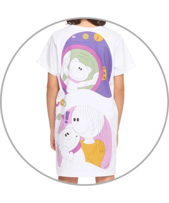 Camisão manga curta       