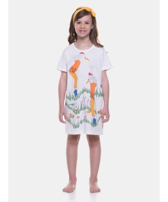 Camisão manga curta                
