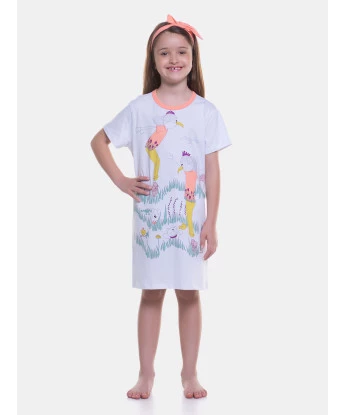 Camisão manga curta           