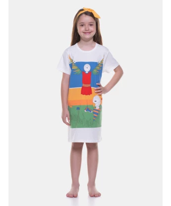 Camisão manga curta               