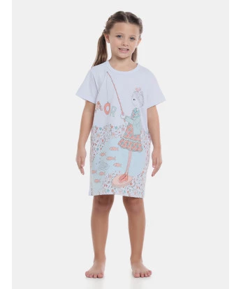 Camisão manga curta