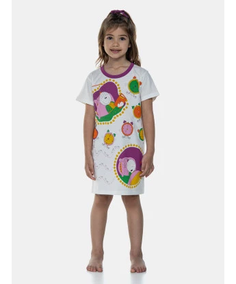 Camisão manga curta