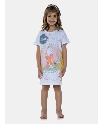 Camisão manga curta