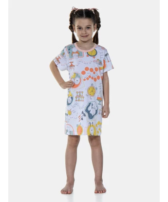 Camisão manga curta