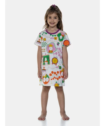 Camisão manga curta