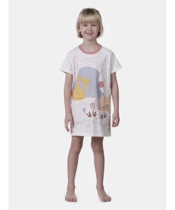 Camisão manga curta               