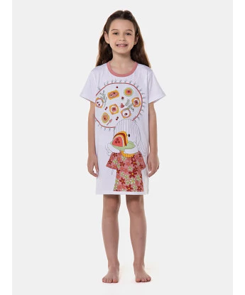 Camisão manga curta        