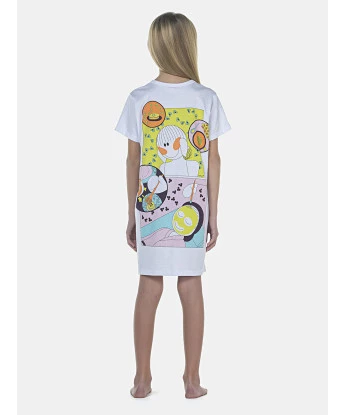Camisão Feminino Kids Manga Curta