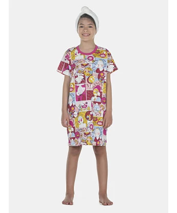 Camisão Feminino Kids Manga Curta