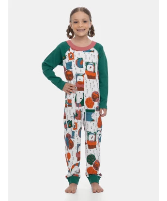 Pijama Macacão Infantil manga longa Pat e Nina