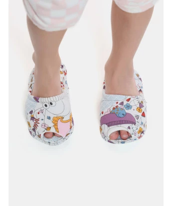 Pantufa Feminino Kids Com Abertura