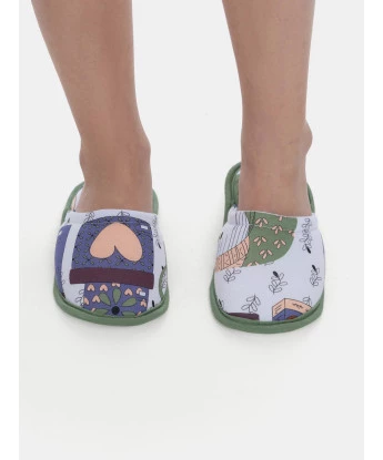Pantufa Fechada Infantil Sonhart Feminina Estampada