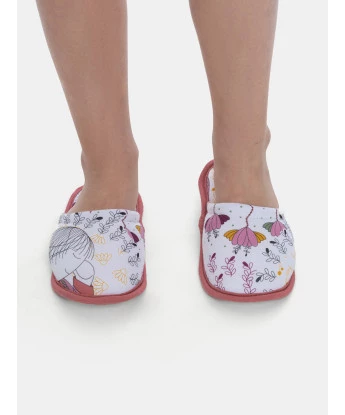 Pantufa Fechada Infantil Feminina Estampada