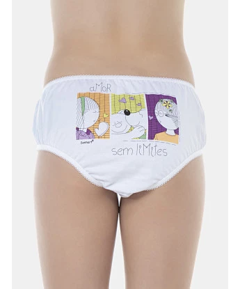 Kit Calcinha Feminino Kids