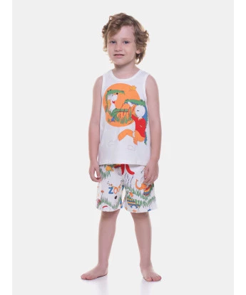 Pijama regata e bermuda