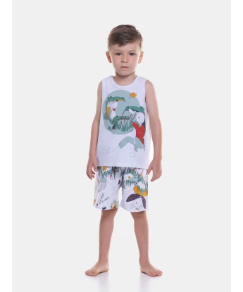 Pijama regata e bermuda