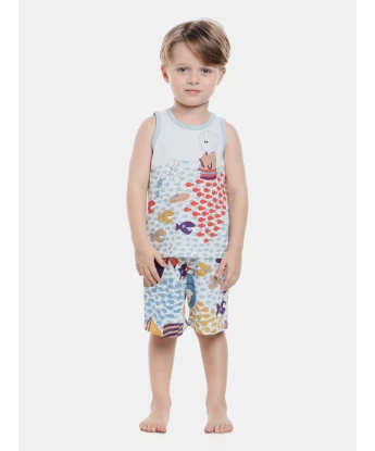 Pijama regata e bermuda  