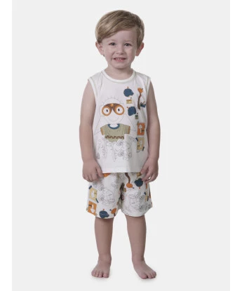 Pijama regata machão e bermuda