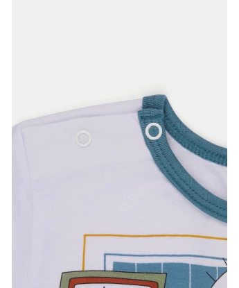 Pijama Infantil Masculino Manga Longa e Calça