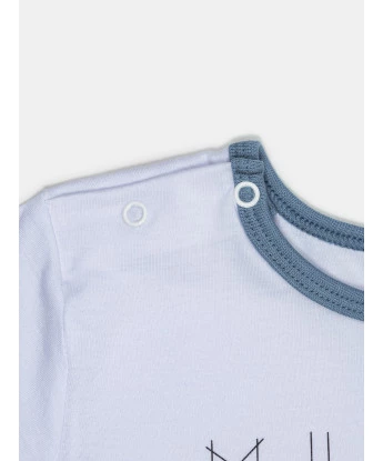 Pijama Masculino Baby Manga Curta e Bermuda