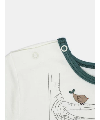 Pijama Masculino Baby Manga Longa e Calça Moletinho