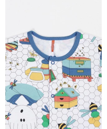 Macacão Masculino Baby Manga Longa Moletinho