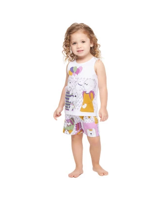 Conjunto Feminino Baby Regata e Short