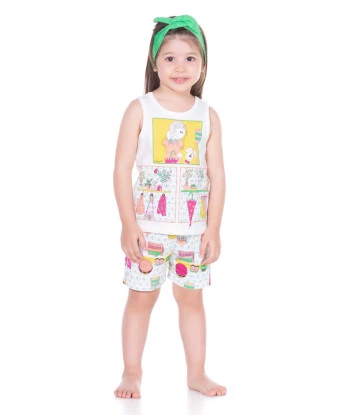 Pijama regata e short