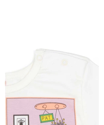 Pijama manga longa e calça 