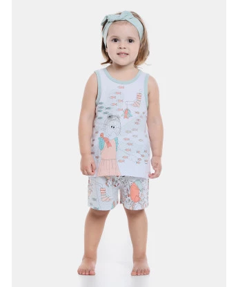 Pijama regata e short      