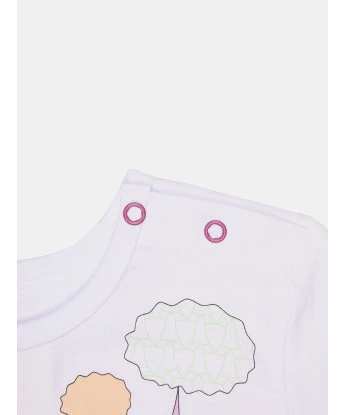 Pijama Feminino Infantil Manga Curta e Short Estampa Annie