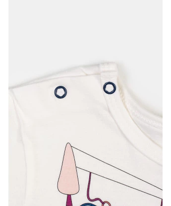 Pijama Feminino Infantil Manga Longa e Calça Pat