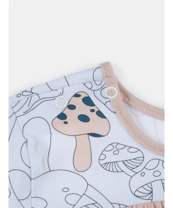Pijama manga curta e calça     