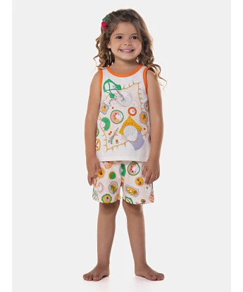 Pijama regata e short