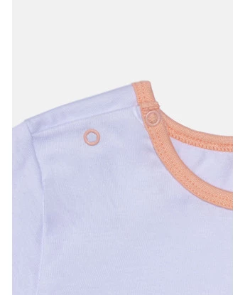 Conjunto de Pijama Feminino Infantil Manga Curta e Calça Estampada