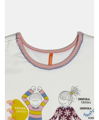 Pijama Feminino Baby Manga Longa e Calça