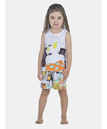 Pijama Feminino Baby Regata e Short