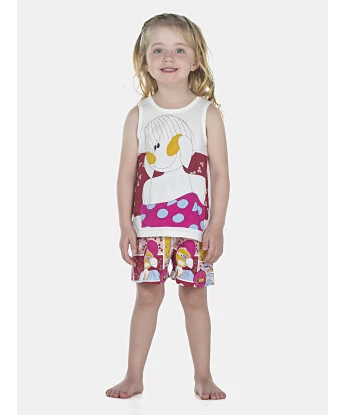 Pijama Feminino Baby Regata e Short