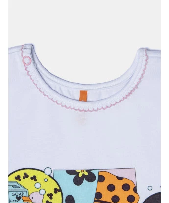 Pijama Feminino Baby Manga Curta e Short