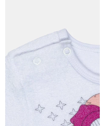 Pijama Feminino Baby Manga Longa e Calça Plush