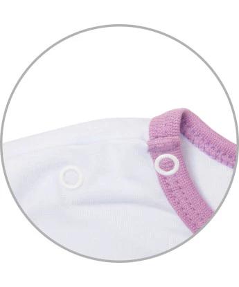 Camisola Feminino Baby Manga Curta