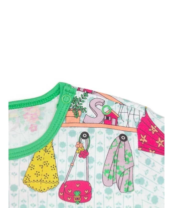 PIJAMA CAMISÃO MANGA CURTA FEMININO INFANTIL