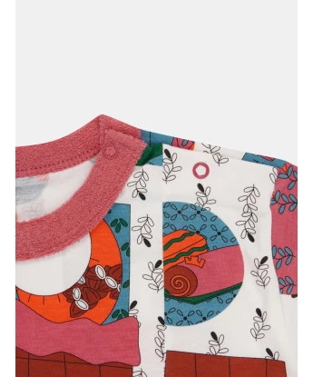 Pijama Camisão Infantil Feminino Manga Longa Tic-Tac