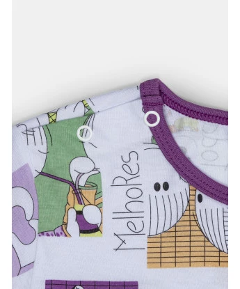 Camisão Feminino Baby Manga Curta