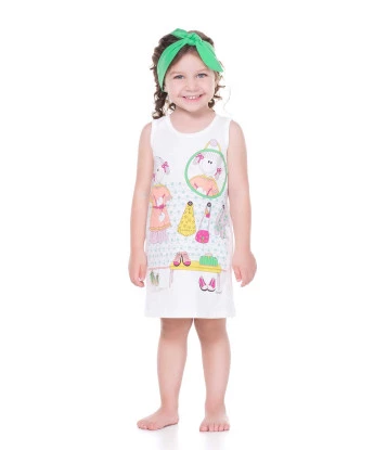 PIJAMA INFANTIL FEMININO CAMISOLA REGATA